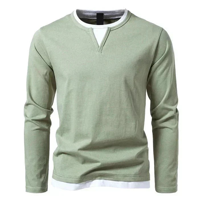 Alwin 1 Premium Longsleeve | Gekämmte Baumwolle