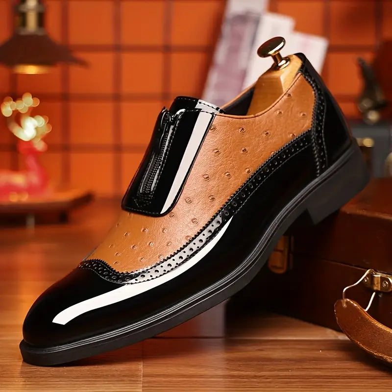 Ravello Straußenleder Slipper