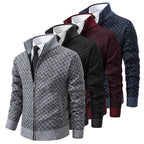 Maximilian | Premium-Strickjacke mit Reißverschluss