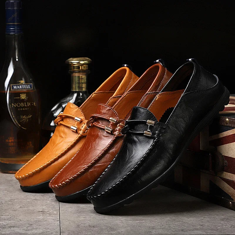 Cambridge Echtleder Slipper