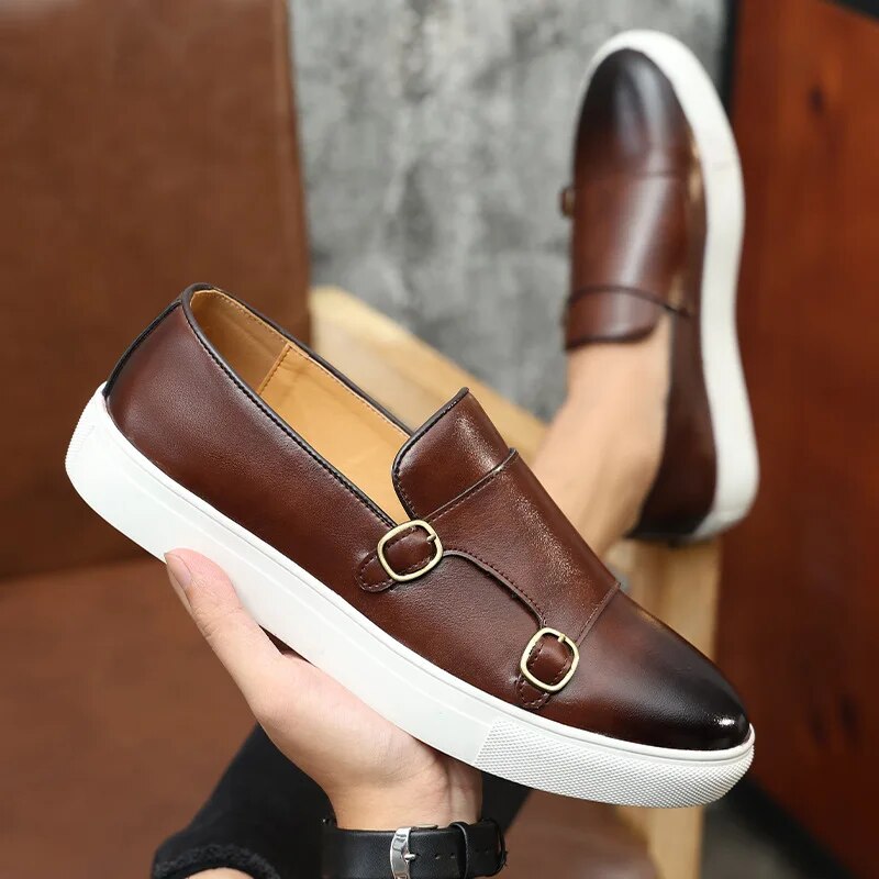 Milano Echtleder Slipper