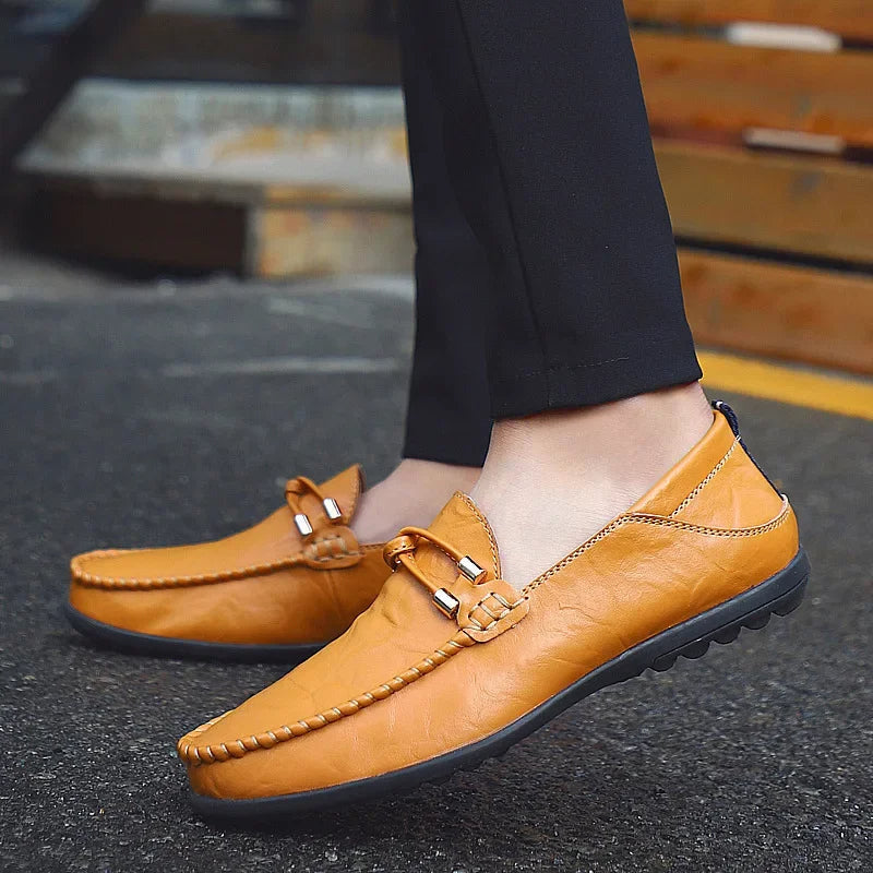 Cambridge Echtleder Slipper