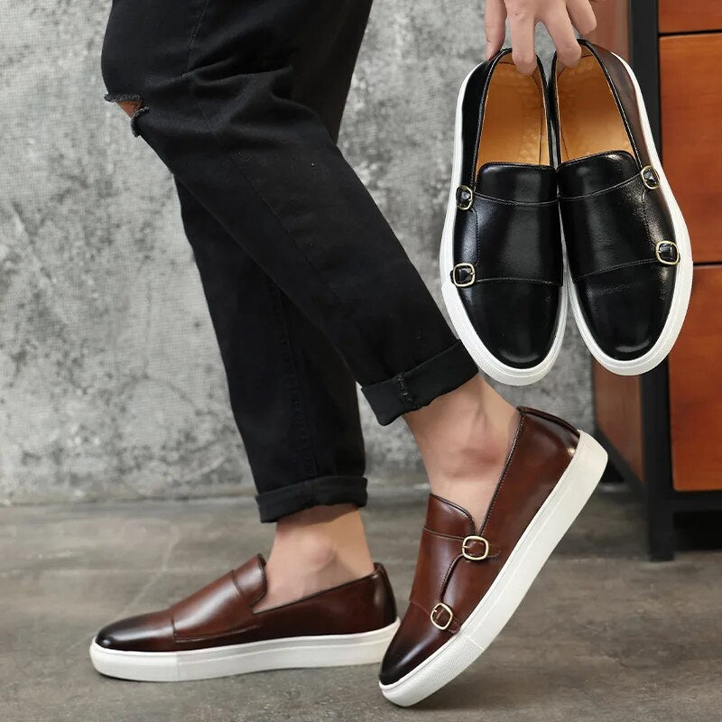 Milano Echtleder Slipper