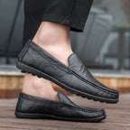 Arte Italiana Echtes Leder Slipper