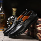 Cambridge Echtleder Slipper