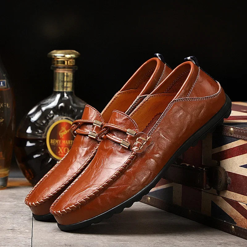 Cambridge Echtleder Slipper