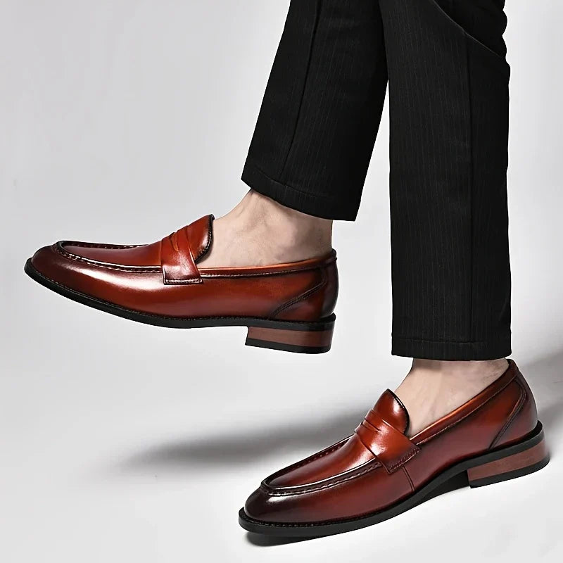 Amalfi Italienische Leder Slipper