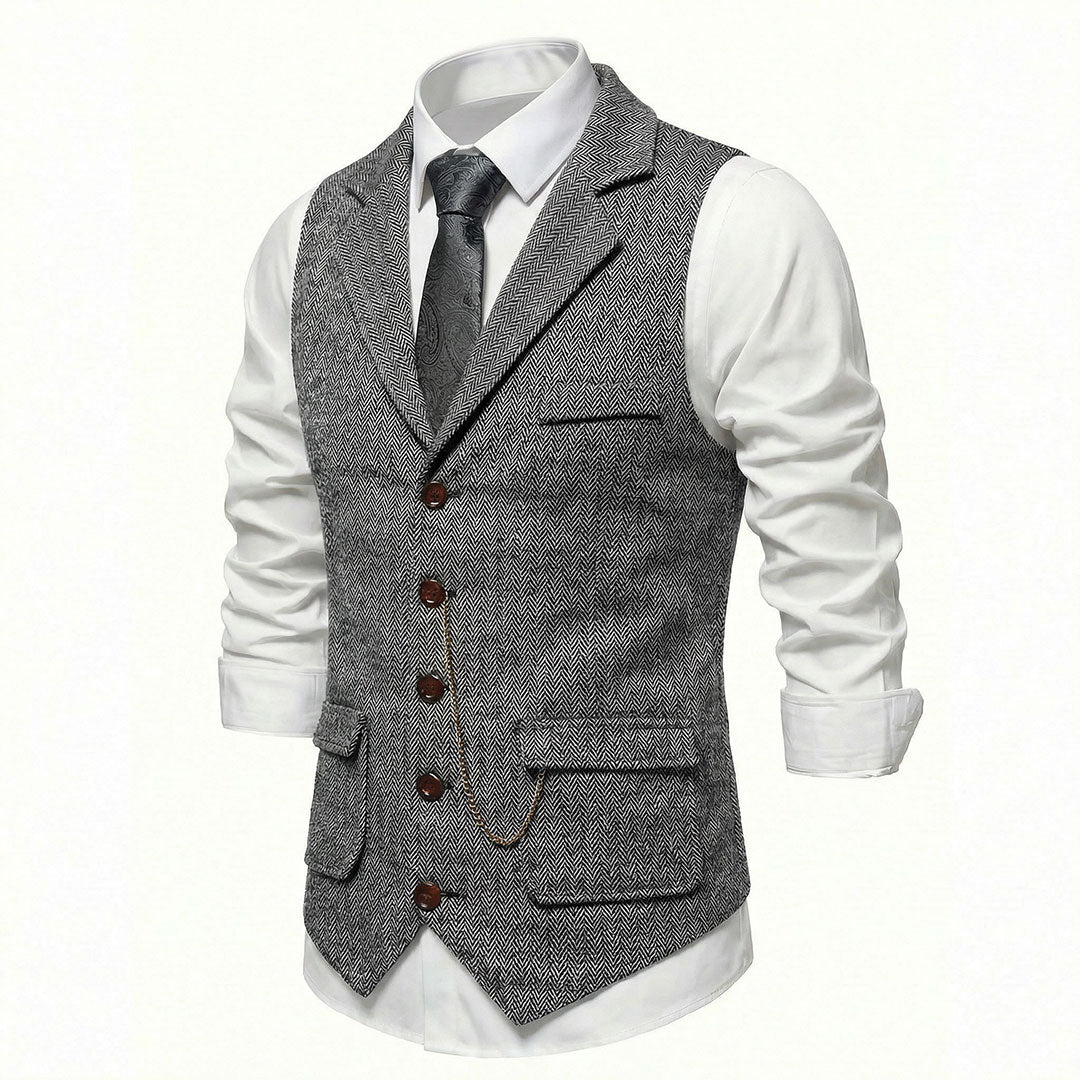 VEUGER MODEHOUS - Herren Ultra Bequeme Weste
