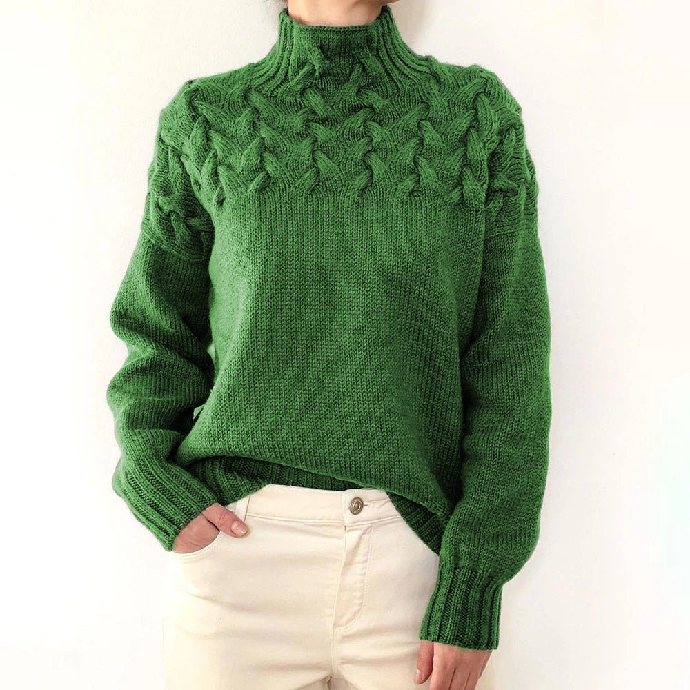 Elva | Gemütlicher Damen-Rollkragenpullover
