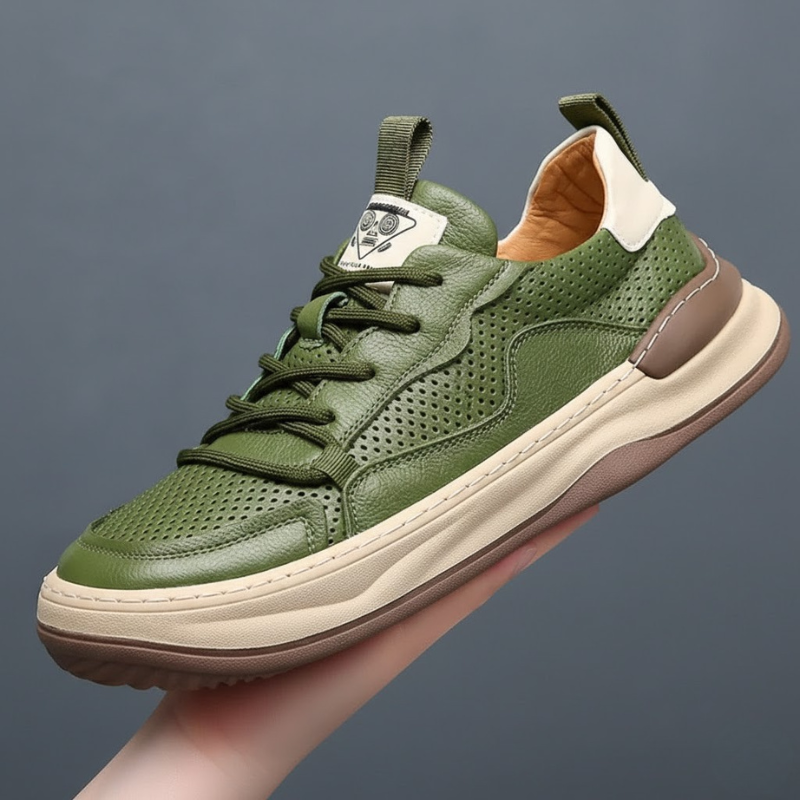 Lusso Italiana Echtes Leder Sneakers