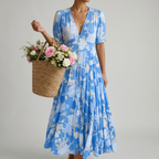 MINELDA | Stilvolles Blumenkleid