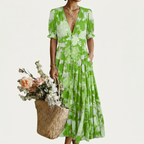 MINELDA | Stilvolles Blumenkleid