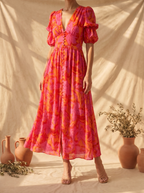 Armonia | Maxi Kleid Glanz der Sonne