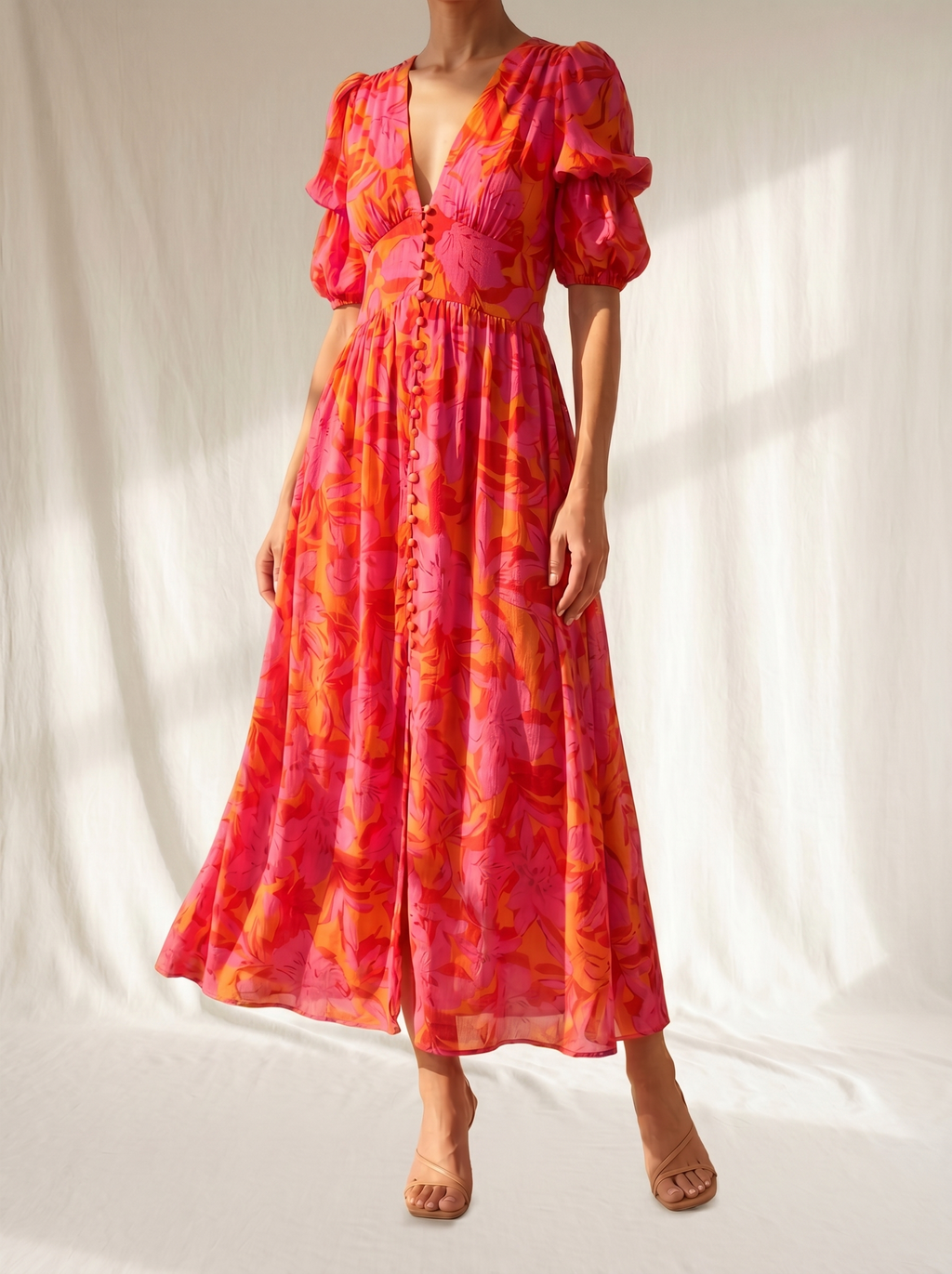 Armonia | Maxi Kleid Glanz der Sonne