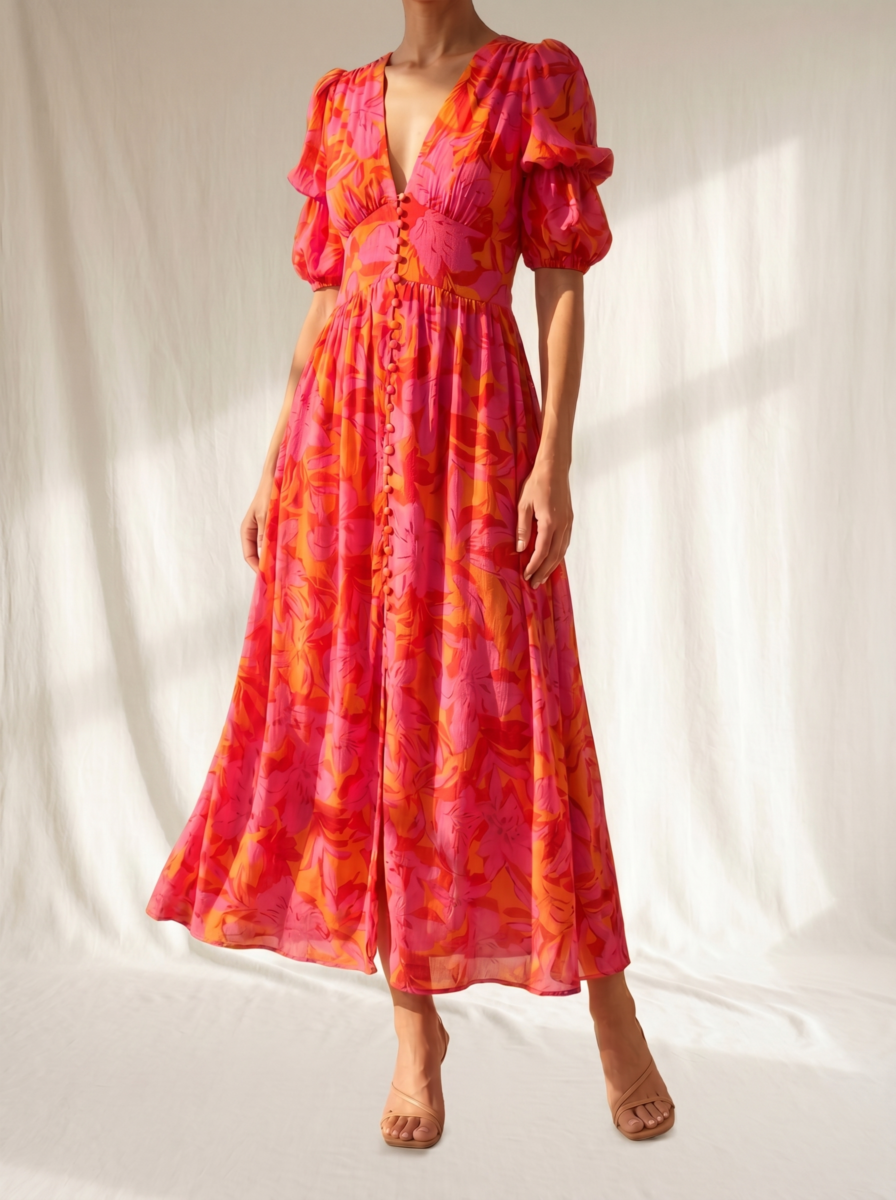 Armonia | Maxi Kleid Glanz der Sonne