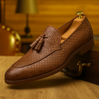 Lombardi Woven Tassel Loafers
