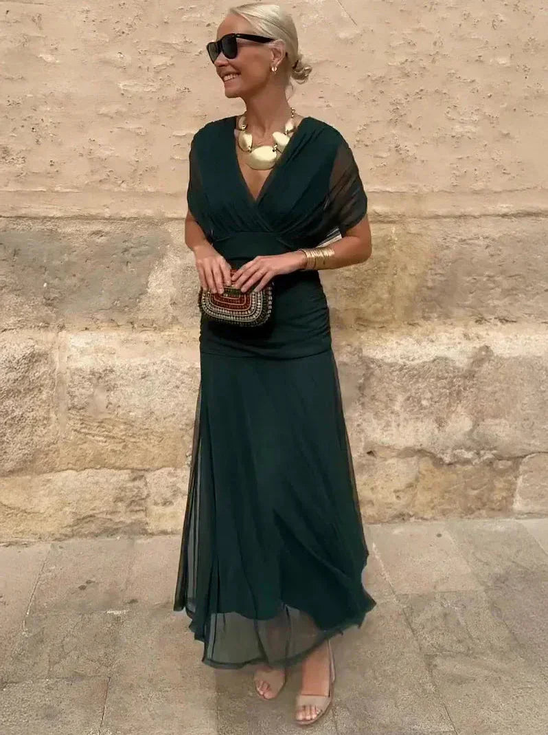 Lilly | Fließendes Midikleid