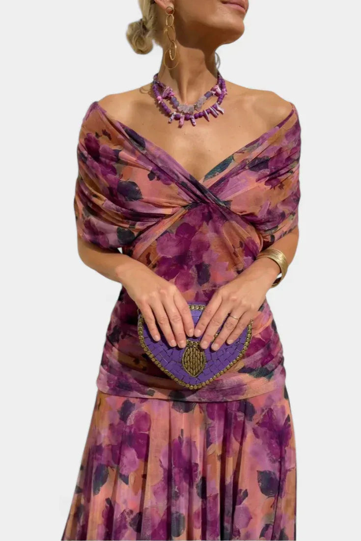 Lilly | Fließendes Midikleid