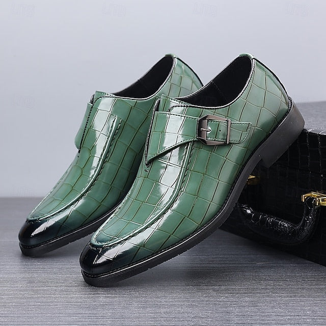 Victorino Leder Monk Strap Loafers