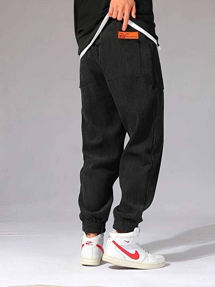 VEUGER MODEHOUS™ | Herren Corduroy Jogger Pants