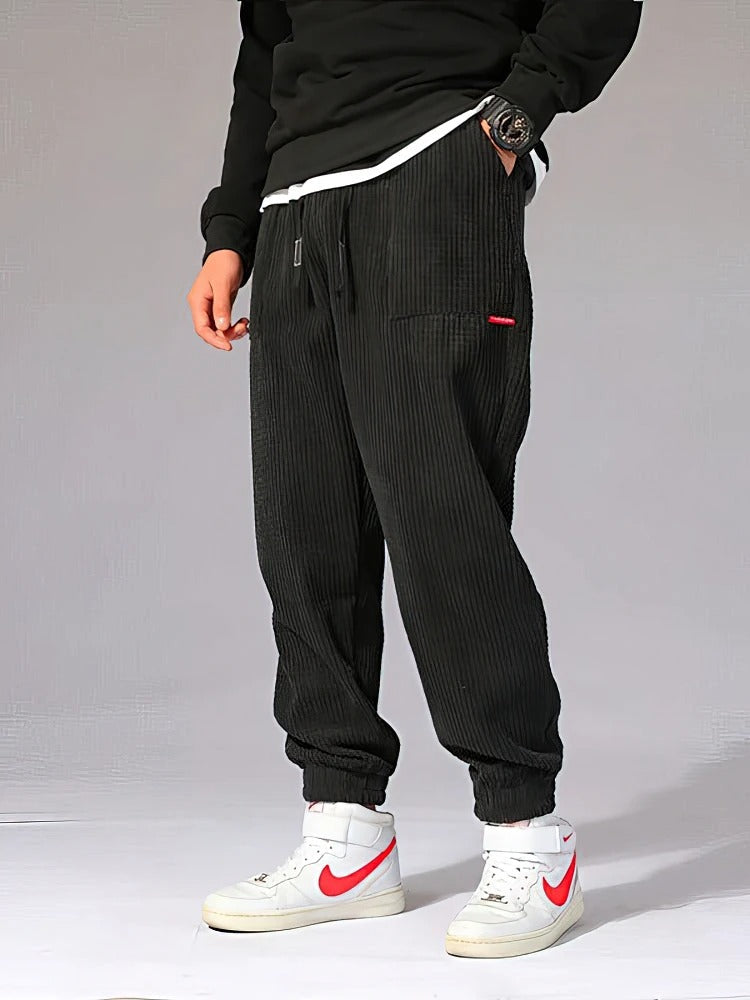 VEUGER MODEHOUS™ | Herren Corduroy Jogger Pants