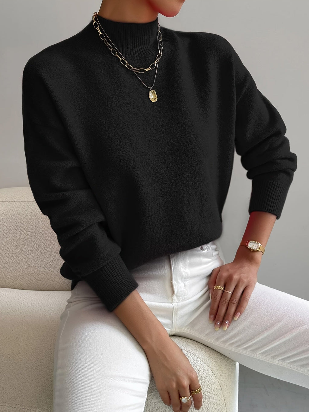 Marie | Eleganter und warmer Pullover