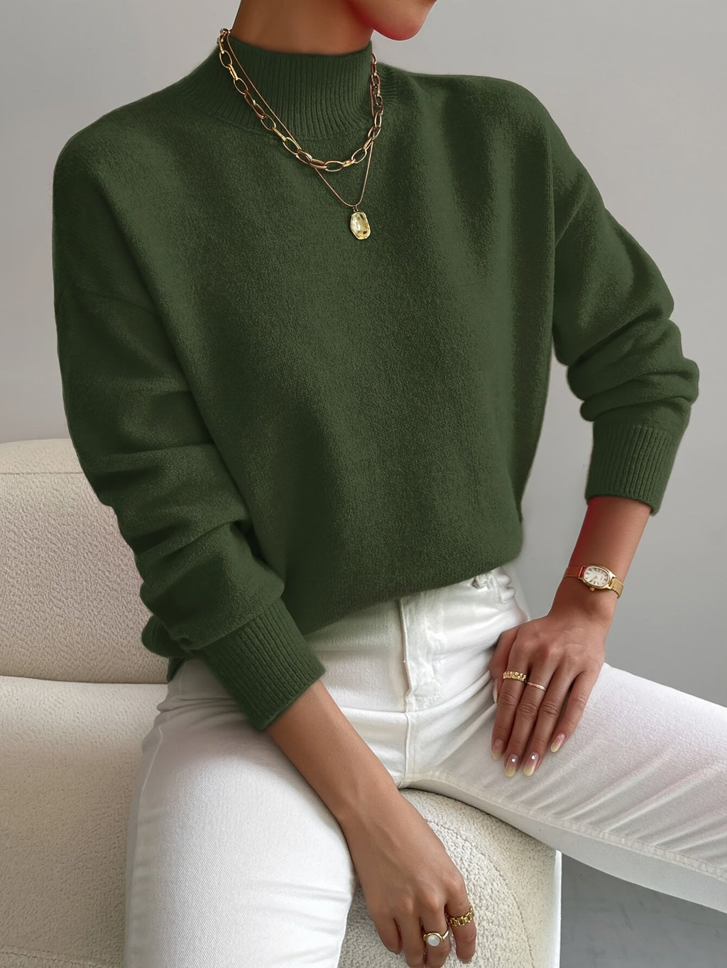 Marie | Eleganter und warmer Pullover