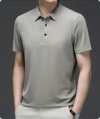 Luca | Exklusives Poloshirt mit moderner Struktur