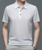 Luca | Exklusives Poloshirt mit moderner Struktur
