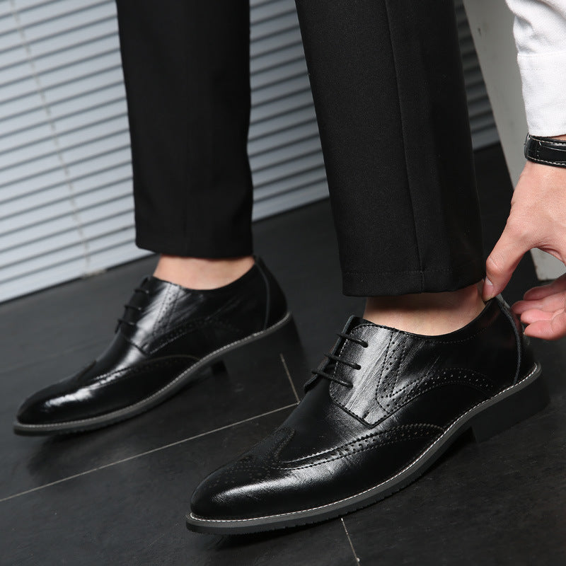 Kingston Leder Brogue Anzugschuhe