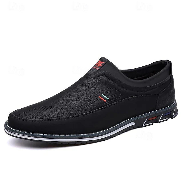 Oxford Barfuß Slip-On Schuhe