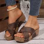 Mila | Bohemian Wedge Sandals