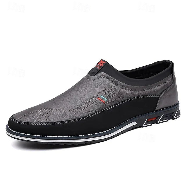 Oxford Barfuß Slip-On Schuhe