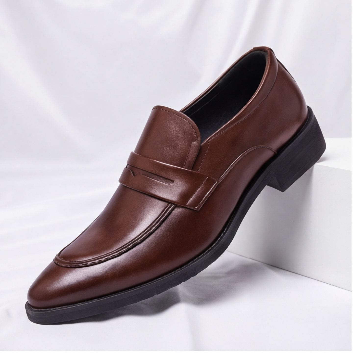 Amalfi Leder Penny Loafers