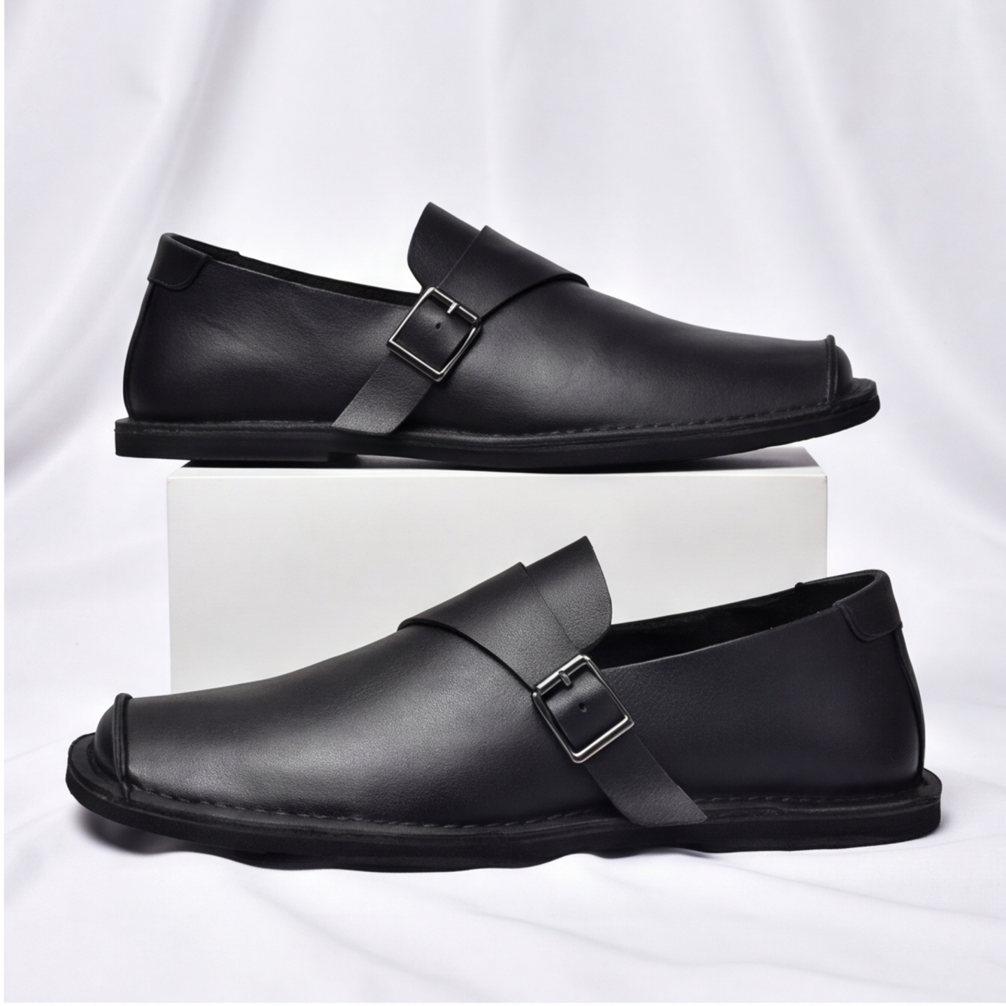 Montclair Echtleder Slipper