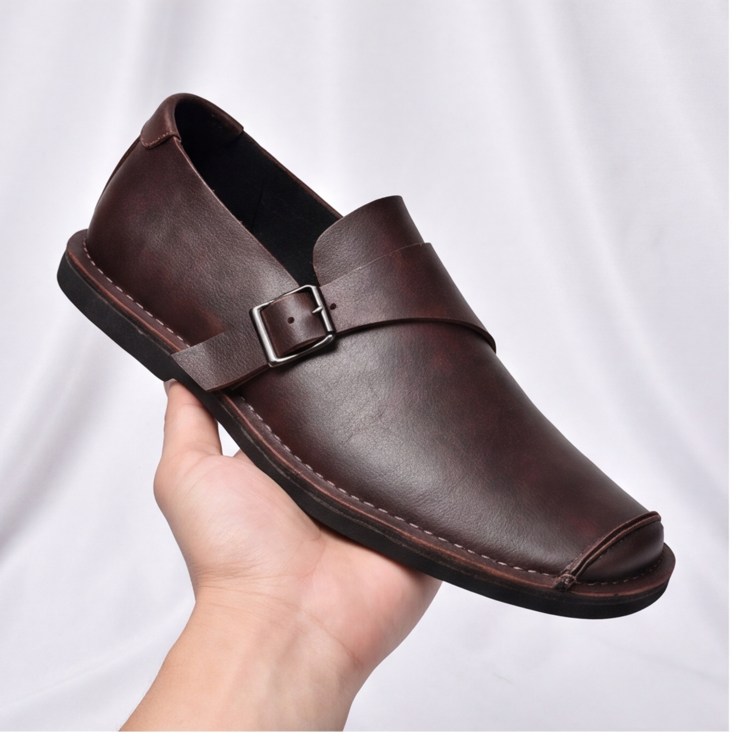 Montclair Echtleder Slipper
