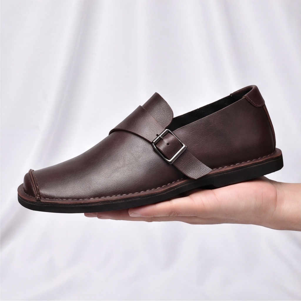 Montclair Echtleder Slipper