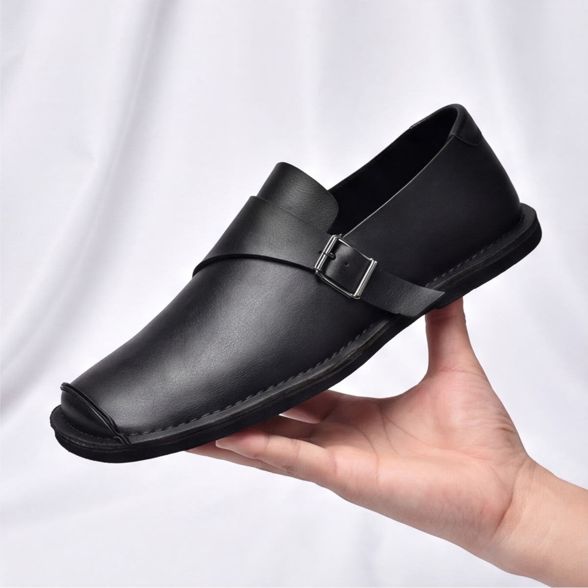 Montclair Echtleder Slipper