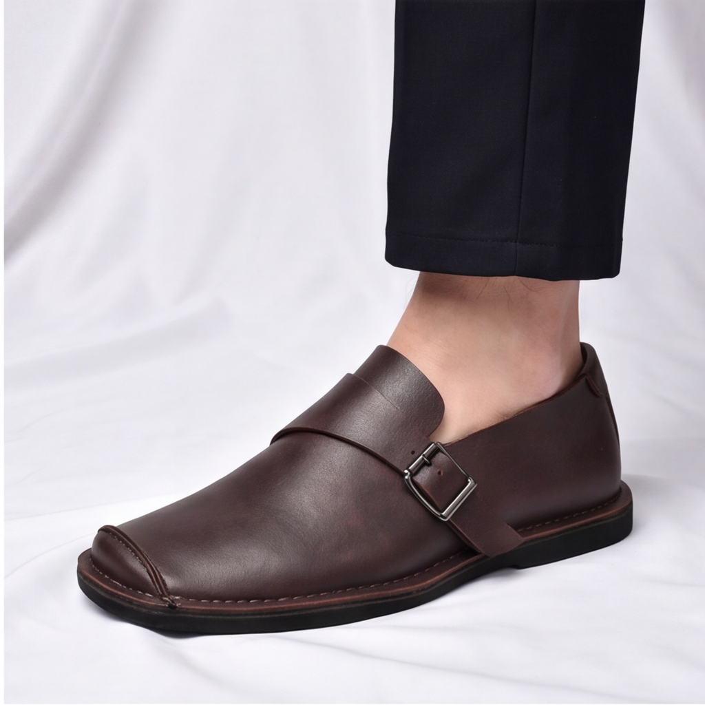 Montclair Echtleder Slipper