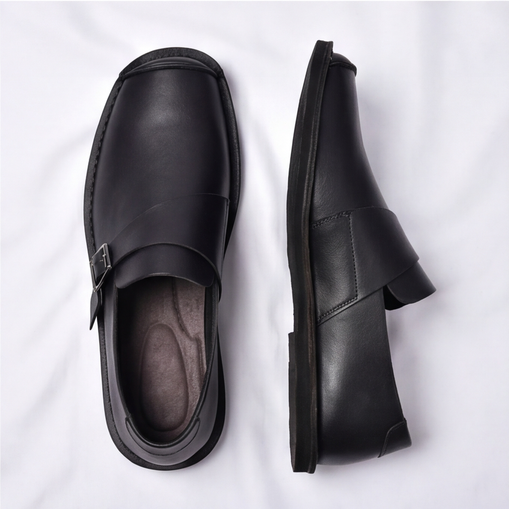 Montclair Echtleder Slipper