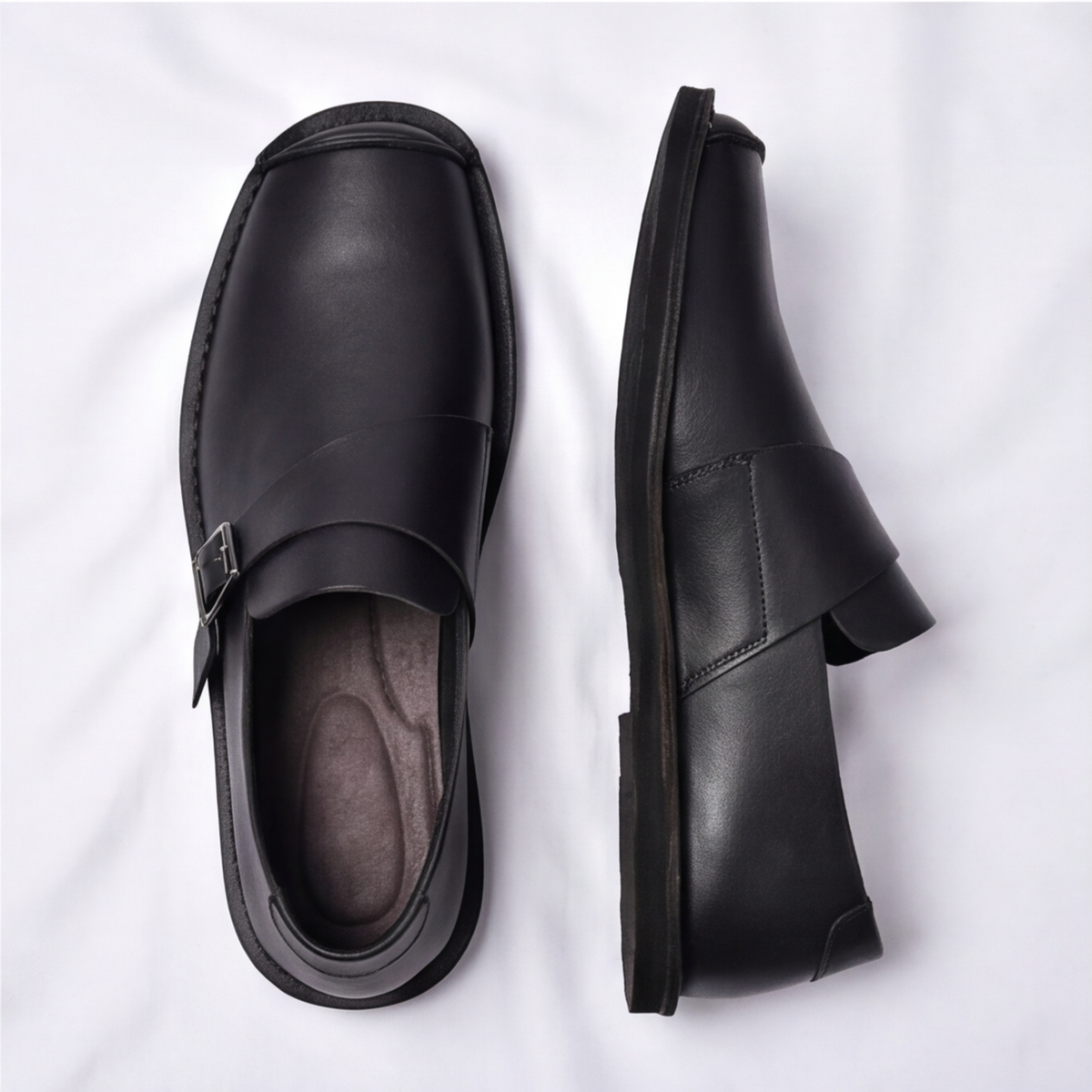 Montclair Echtleder Slipper