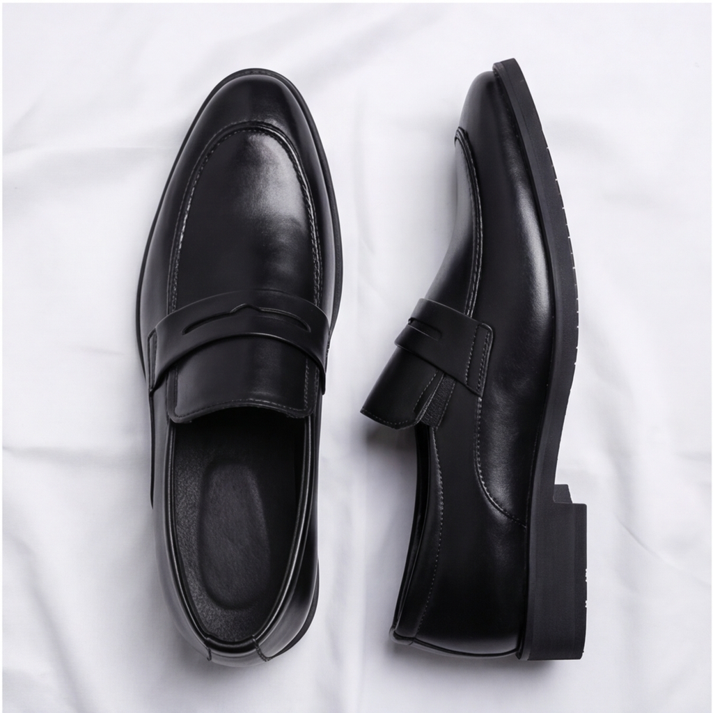 Amalfi Leder Penny Loafers