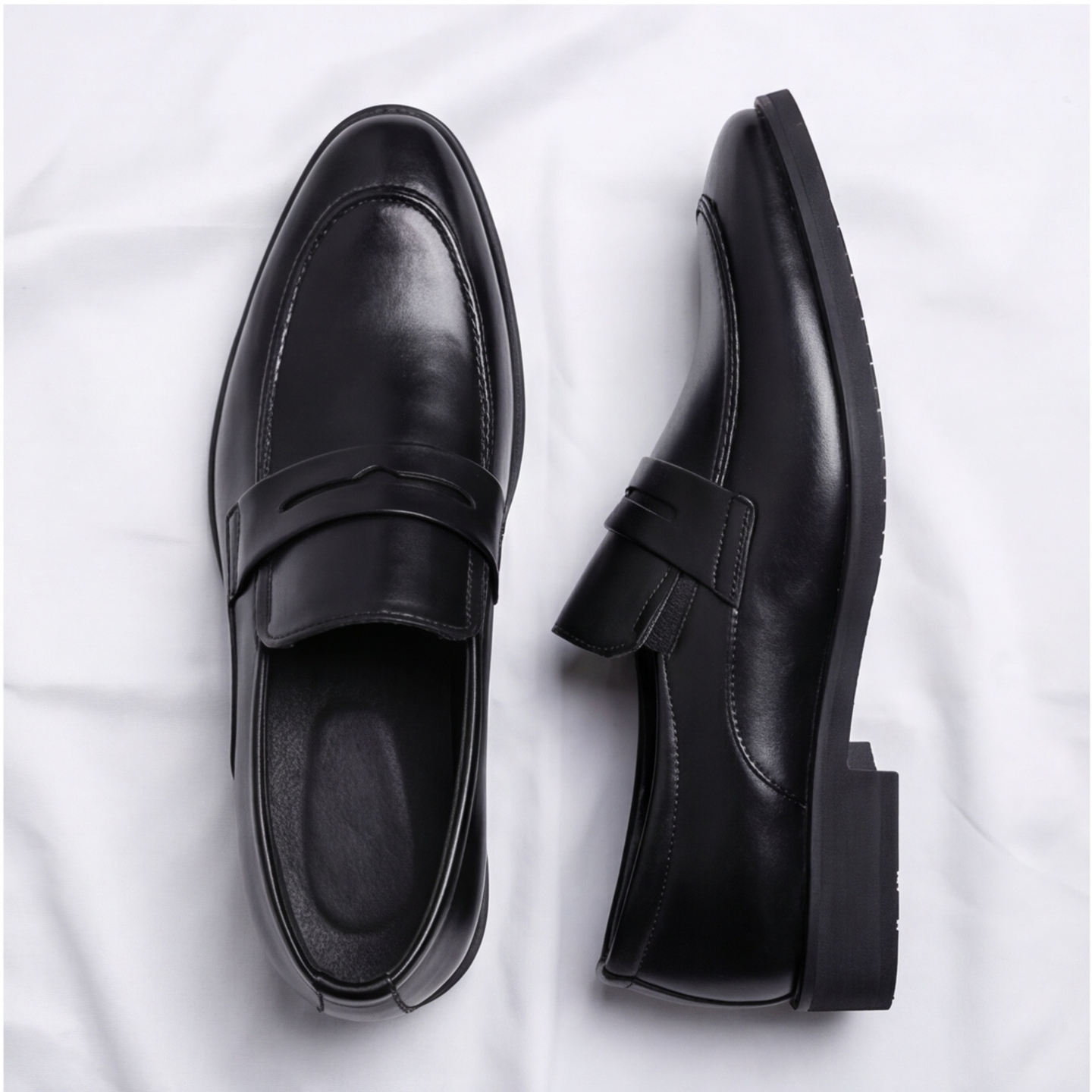 Amalfi Leder Penny Loafers
