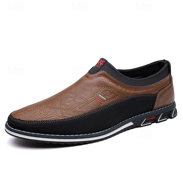 Oxford Barfuß Slip-On Schuhe