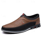 Oxford Barfuß Slip-On Schuhe