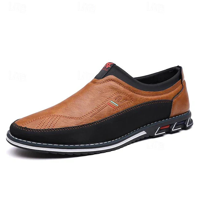 Oxford Barfuß Slip-On Schuhe