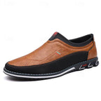 Oxford Barfuß Slip-On Schuhe