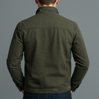 Raufeld | Vintage Baumwoll-Zip-Jacke
